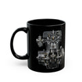Mechanical Engine Mug 11oz Ceramic Coffee Cup Engineering Mechanic Gift for Dad