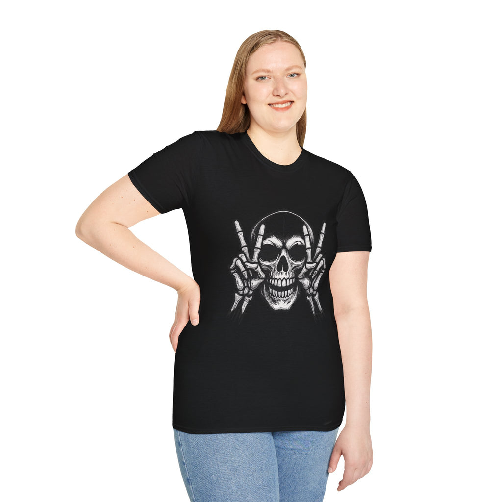 Mens Skull T-shirt Graphic Tees Skeleton Apparel Clothing Skulls Accessories Best Gift