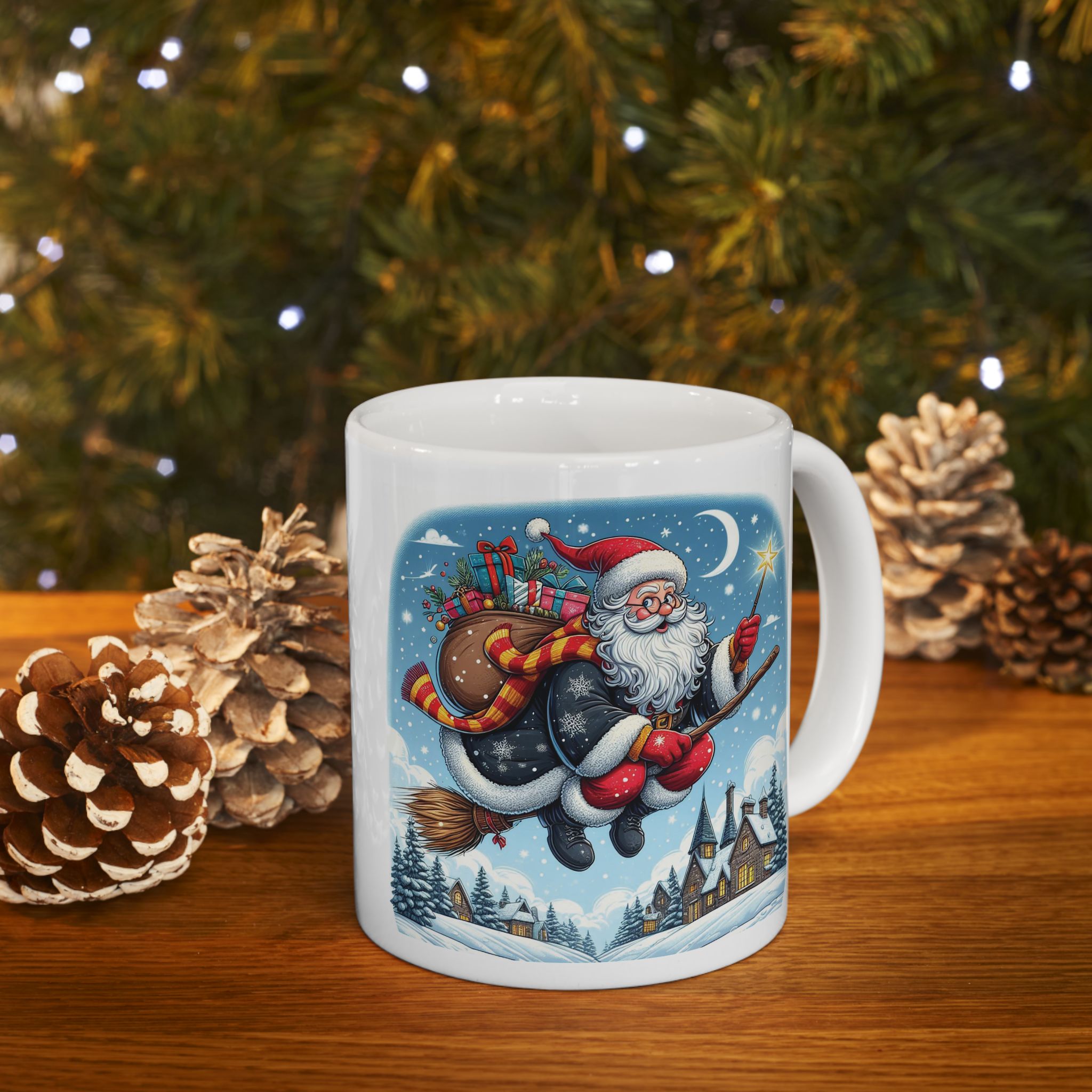 Funny Santa Claus Mug Christmas Mug Cute Ceramic Harry Potter Mug Gift Kids Cup 2027