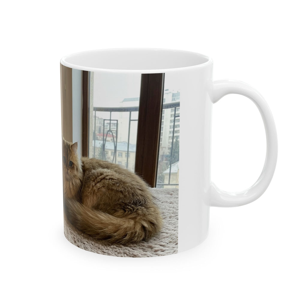 Funny British Shorthair Cat Mug Cute Detective Cat Coffee Cup Lover Gift Ceramic Mug 11oz 15oz Cats