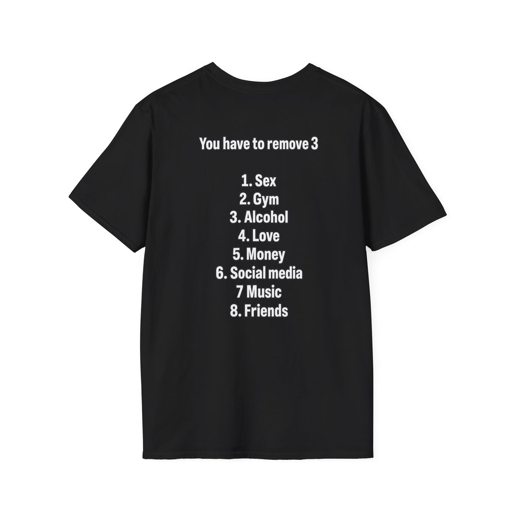 Funny Dark Humor Shirt You have to remove three Funny Office Tee Unique Gift