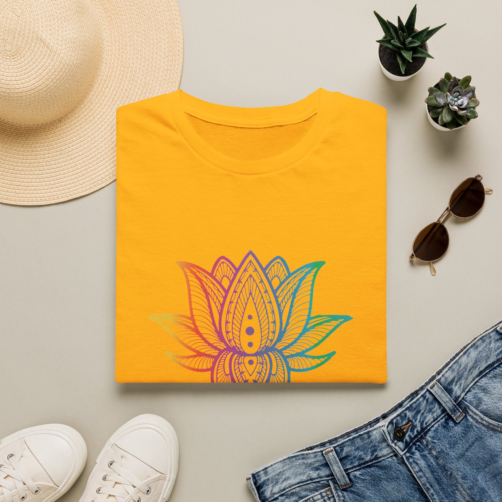 Hasu Japanese Art Shirt Unisex Softstyle Lotus Flower T-shirt Japan Flower Gift
