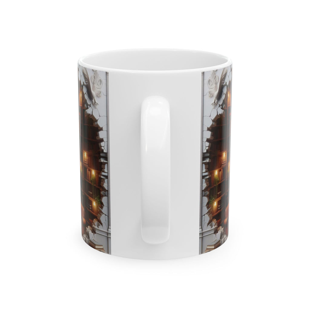 3D Bookshelf Mug-Library Book Shelf Mugs Book Love Ceramic Mug Cup Unique Gift 2026