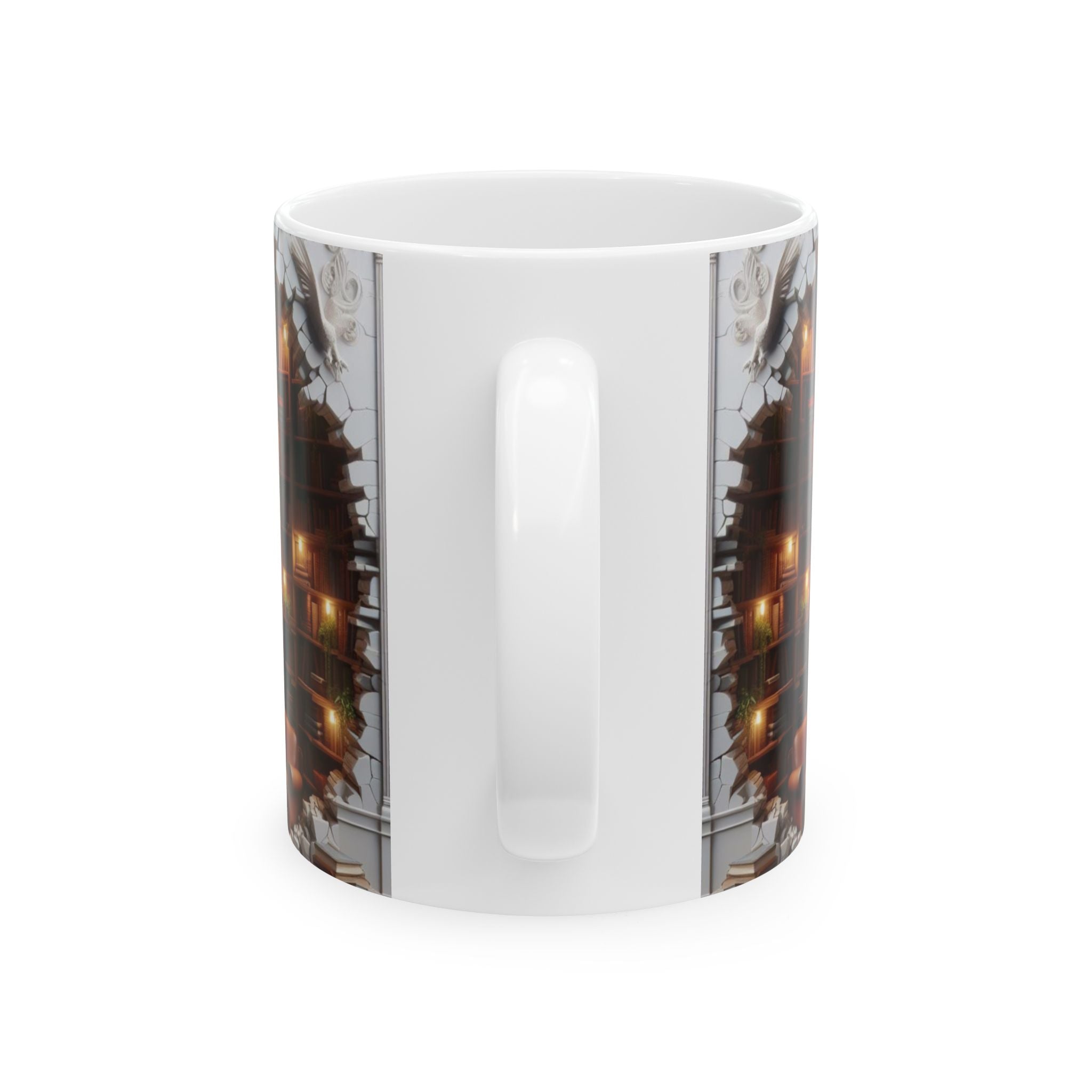3D Bookshelf Mug-Library Book Shelf Mugs Book Love Ceramic Mug Cup Unique Gift 2026