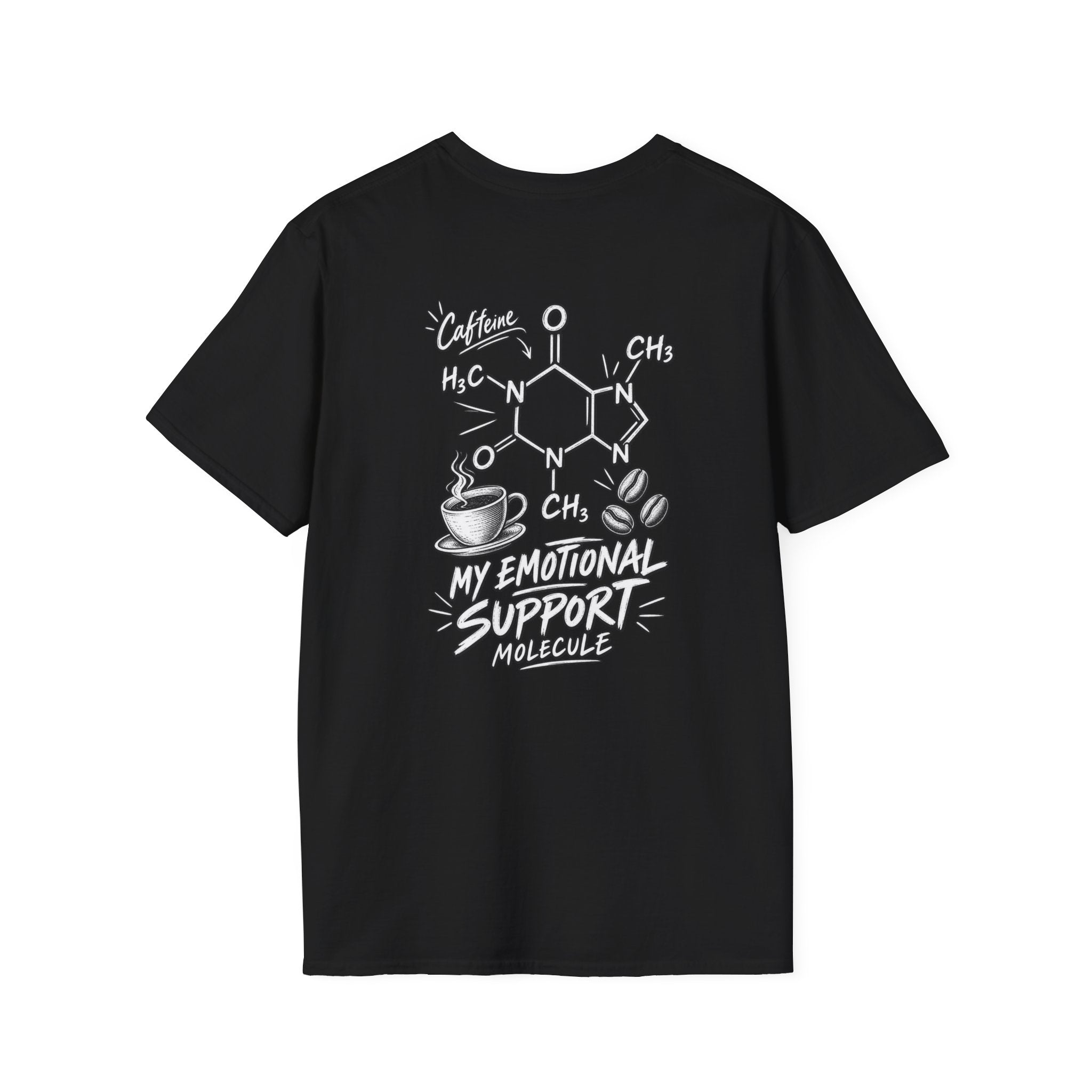 Copy of Funny Caffeine and Chaos Shirt Coffee Lover Graphic Tee Dark Humor Tshirt Funny Office Tshirt