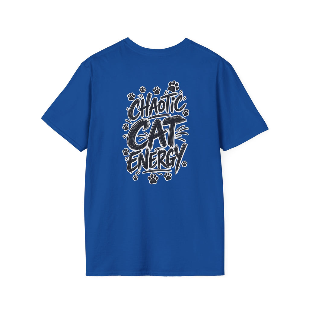 Funny Cat Shirt Chaotic Cat Energy Sarcastic Cat Lover Graphic Tee Cat Lover Graphic Tee Dark Humor Tee Unique Gift Funny Tshirt
