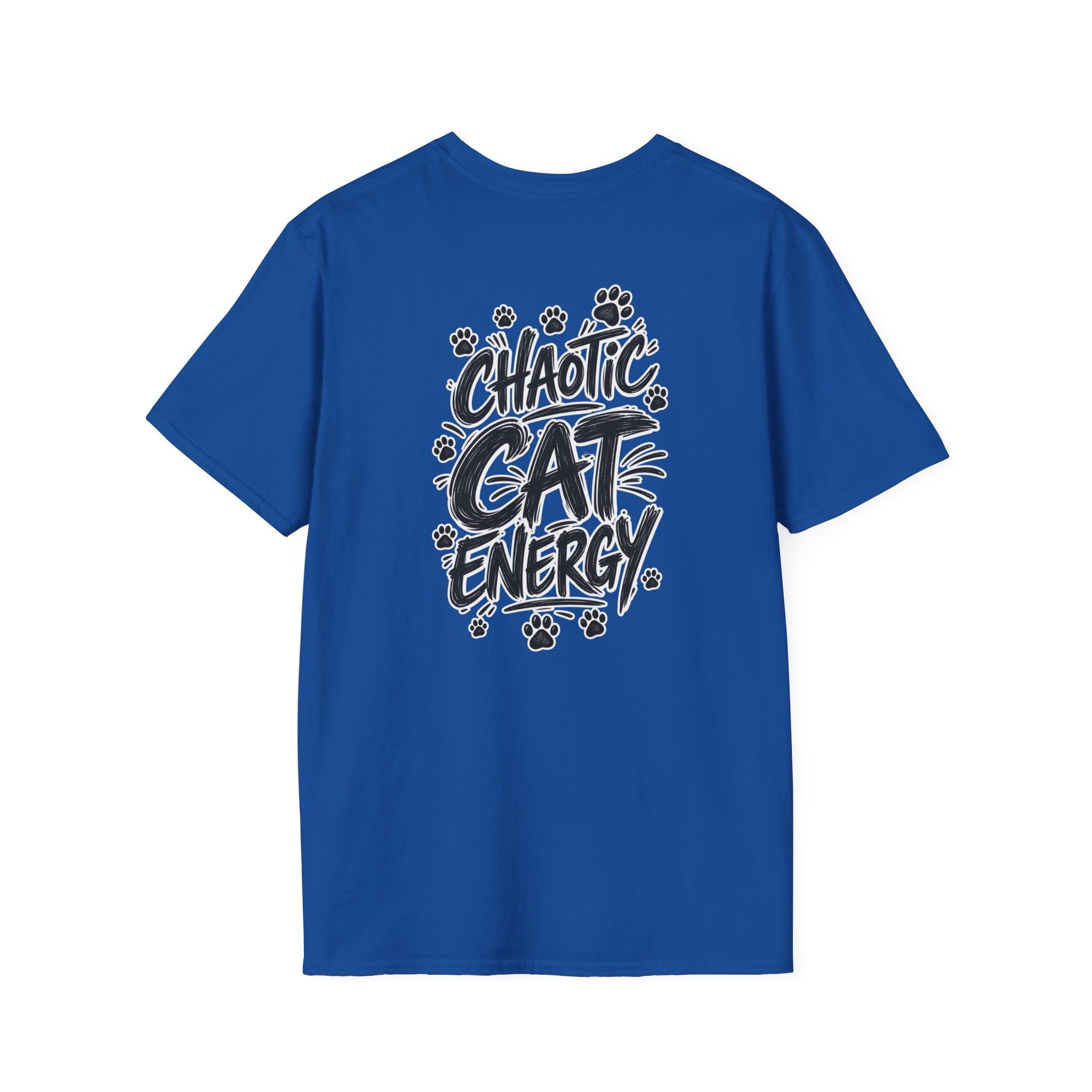 Funny Cat Shirt Chaotic Cat Energy Sarcastic Cat Lover Graphic Tee Cat Lover Graphic Tee Dark Humor Tee Unique Gift Funny Tshirt