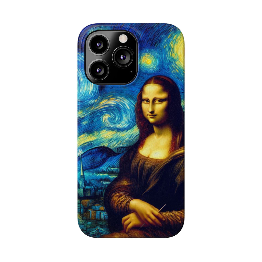 Funny Mona Lisa Phone Cases Van Gogh Starry Night Case Unique Gift iPhone 17 New