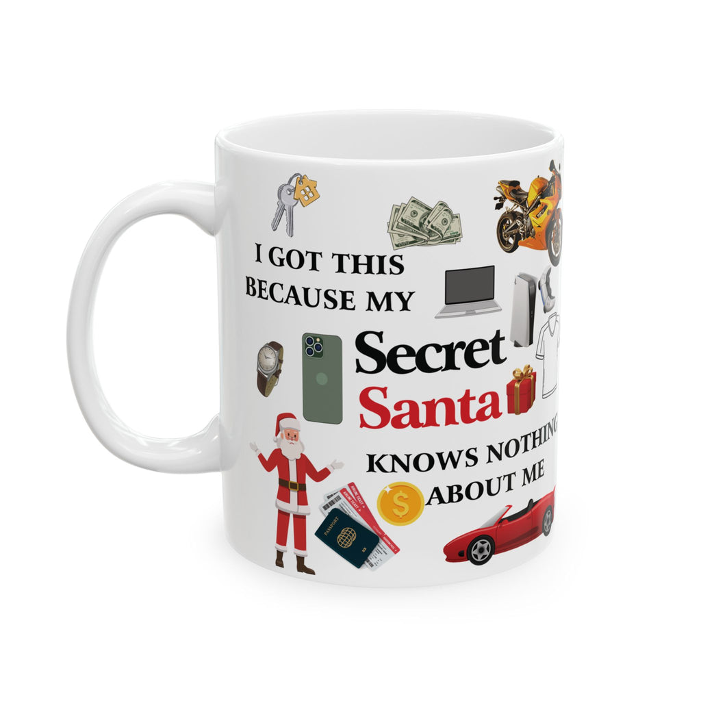 Secret Santa Gift Mug Office Christmas Mugs Funny Gift I Got This Xmas Cup Men 2027