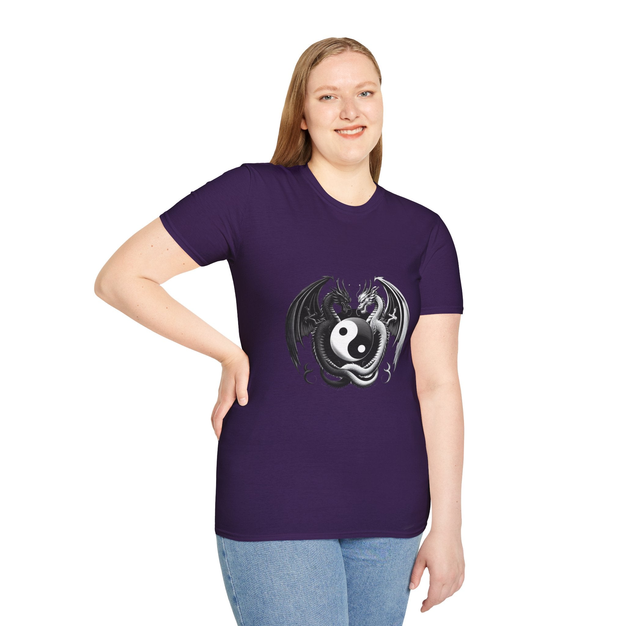 Dragon T-shirt Men Women Graphic Tee Clothing Apparel Chinese Dagon Symbol Gift