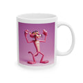 3D Pink Panther Mug Classic Cartoon Ceramic Mug Tea Coffee Cup Gift Ideas Kids 11oz