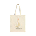 Christmas Bag Cotton Canvas Tote Bag Unique Cute Christmas Lady Shopping Bag New Best Gift