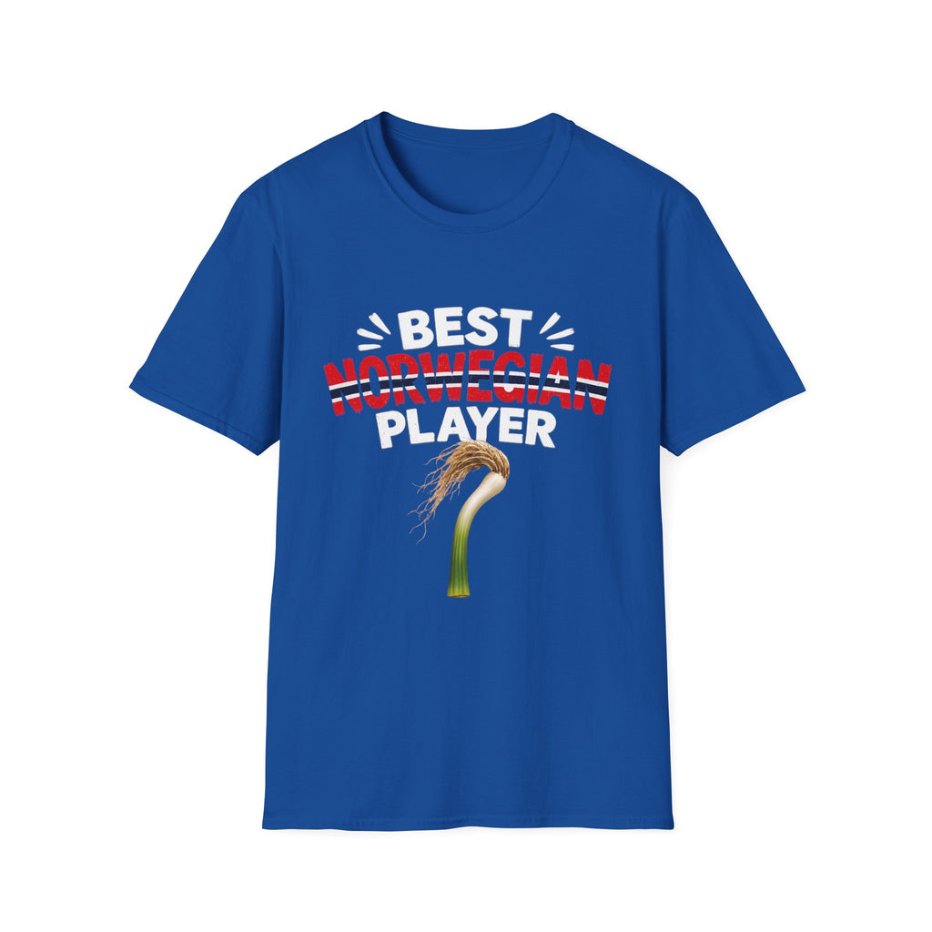 Funny Erling Haaland Tshirt Norway Football Player Unisex Softstyle T-Shirt Usa Soccer