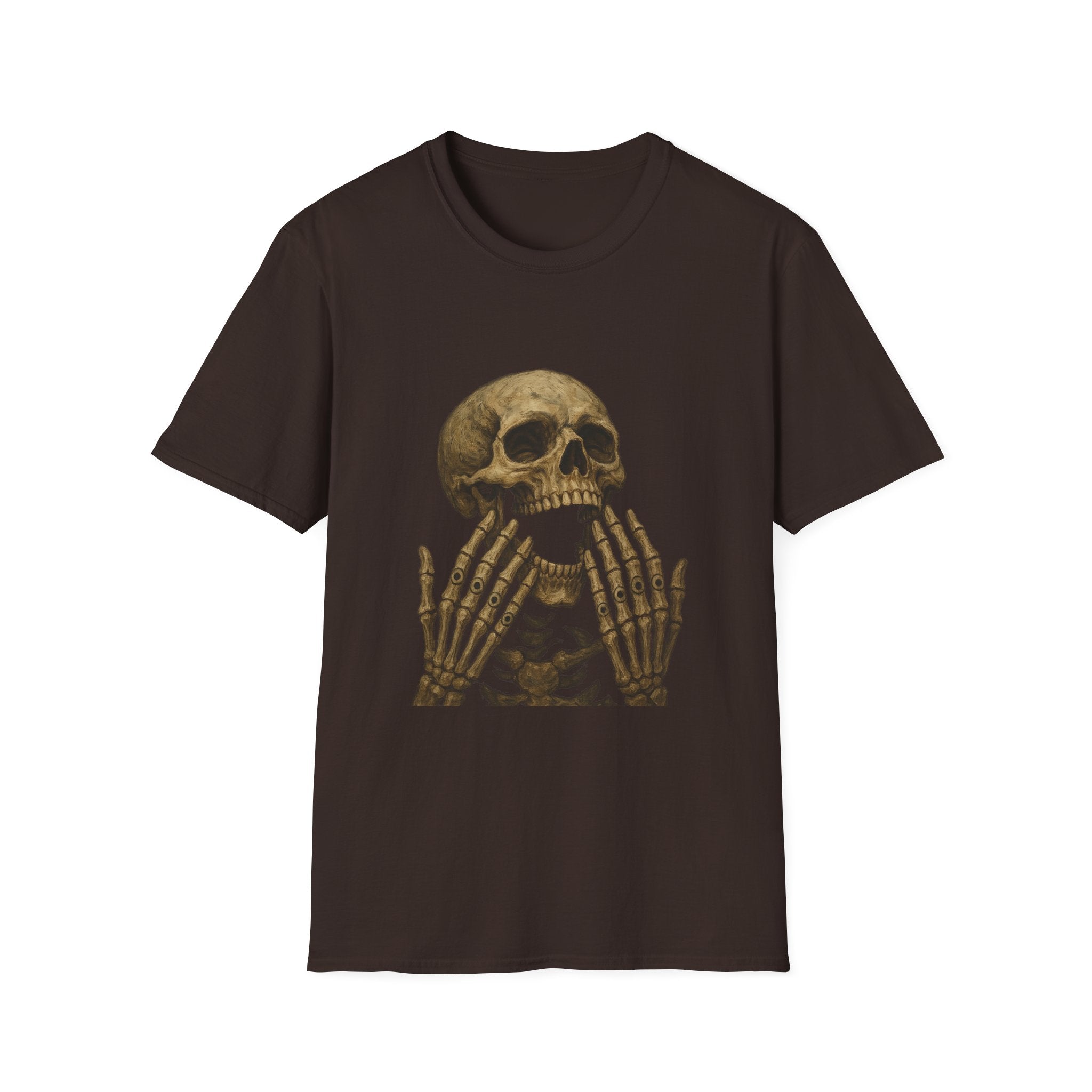 Mens Skull T-shirt Graphic Tees Skeleton Apparel Clothing Skulls Accessories