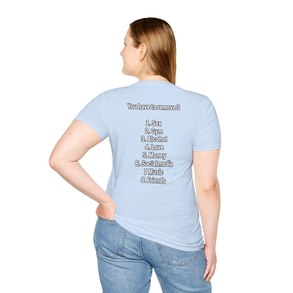 Funny Dark Humor Shirt You have to remove three Funny Office Tee Unique Gift