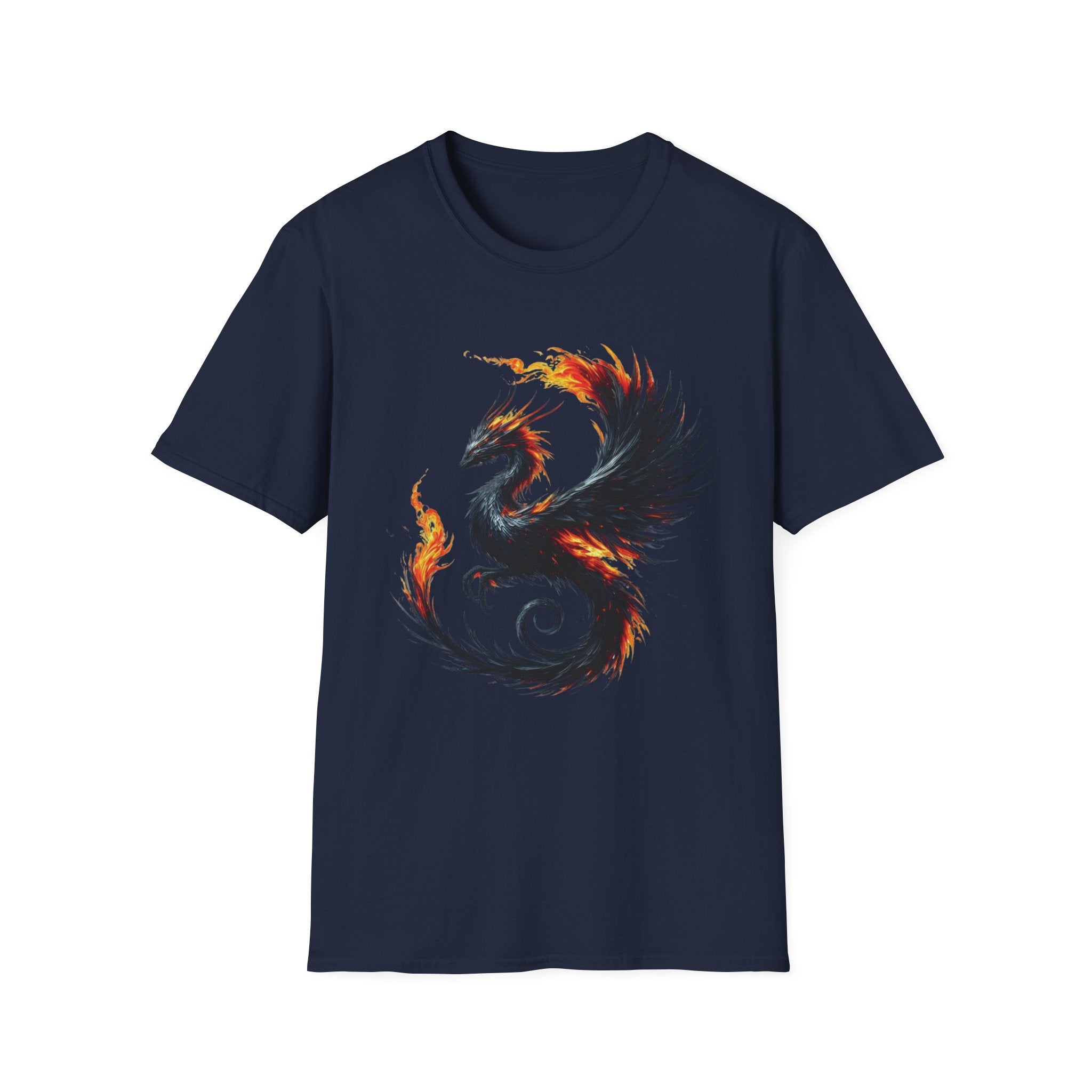 Dragon T-shirt Mens Graphic Tee Clothing Apparel Chinese Symbol Unisex Softstyle Unique Tshirt Best Gift