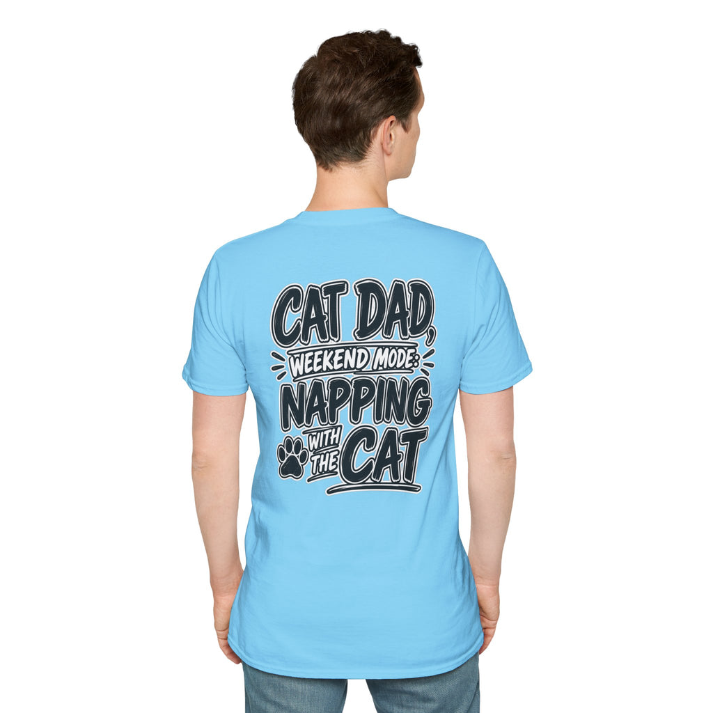 Cat Dad Shirt Pet Lover Tshirt Funny Cat Lover Graphic Tee Dark Humor Tee Unique Gift Funny Tshirt