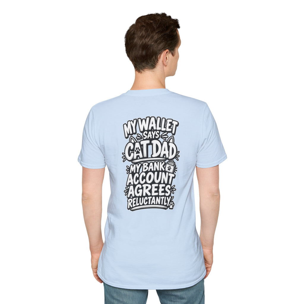 Cat Dad Shirt Pet Lover Tshirt Funny Cat Lover Graphic Tee Dark Humor Tee Unique Gift Funny Tshirt