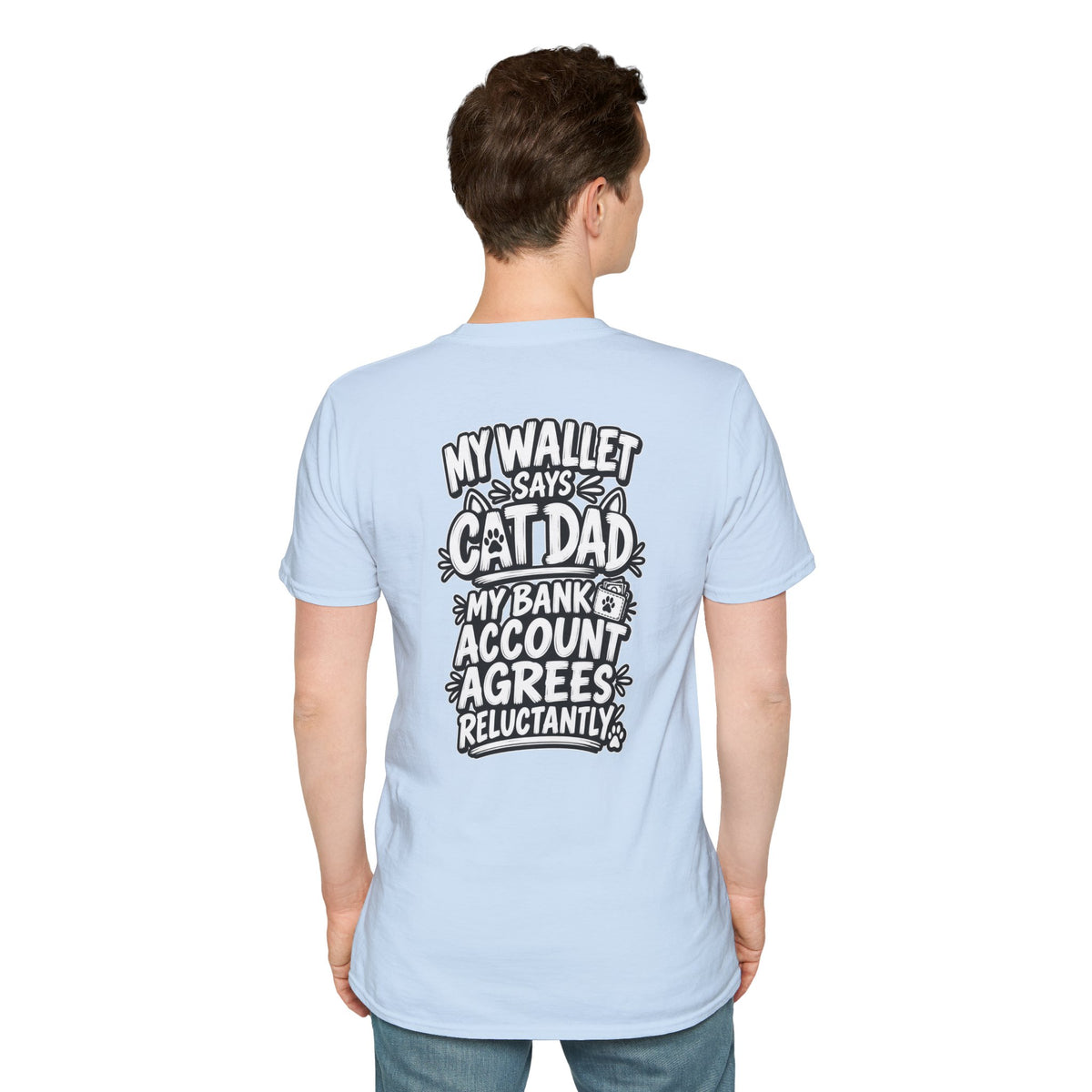 Cat Dad Shirt Pet Lover Tshirt Funny Cat Lover Graphic Tee Dark Humor Tee Unique Gift Funny Tshirt