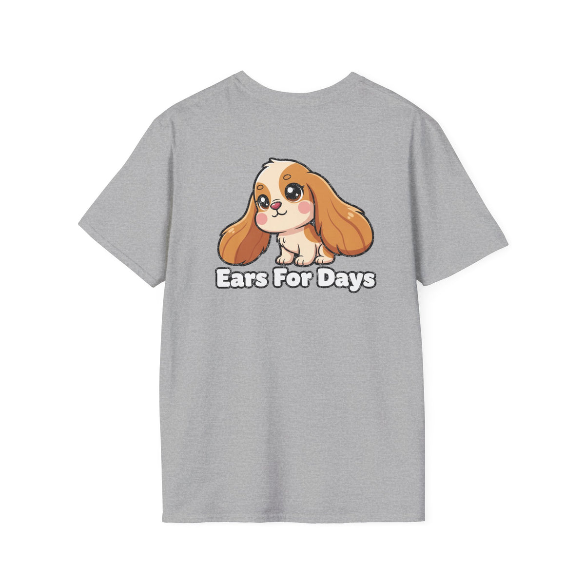 Cute Cocker Spaniel Shirt Ears For Days Funny Dog Lover Unisex Softstyle Tee Gift
