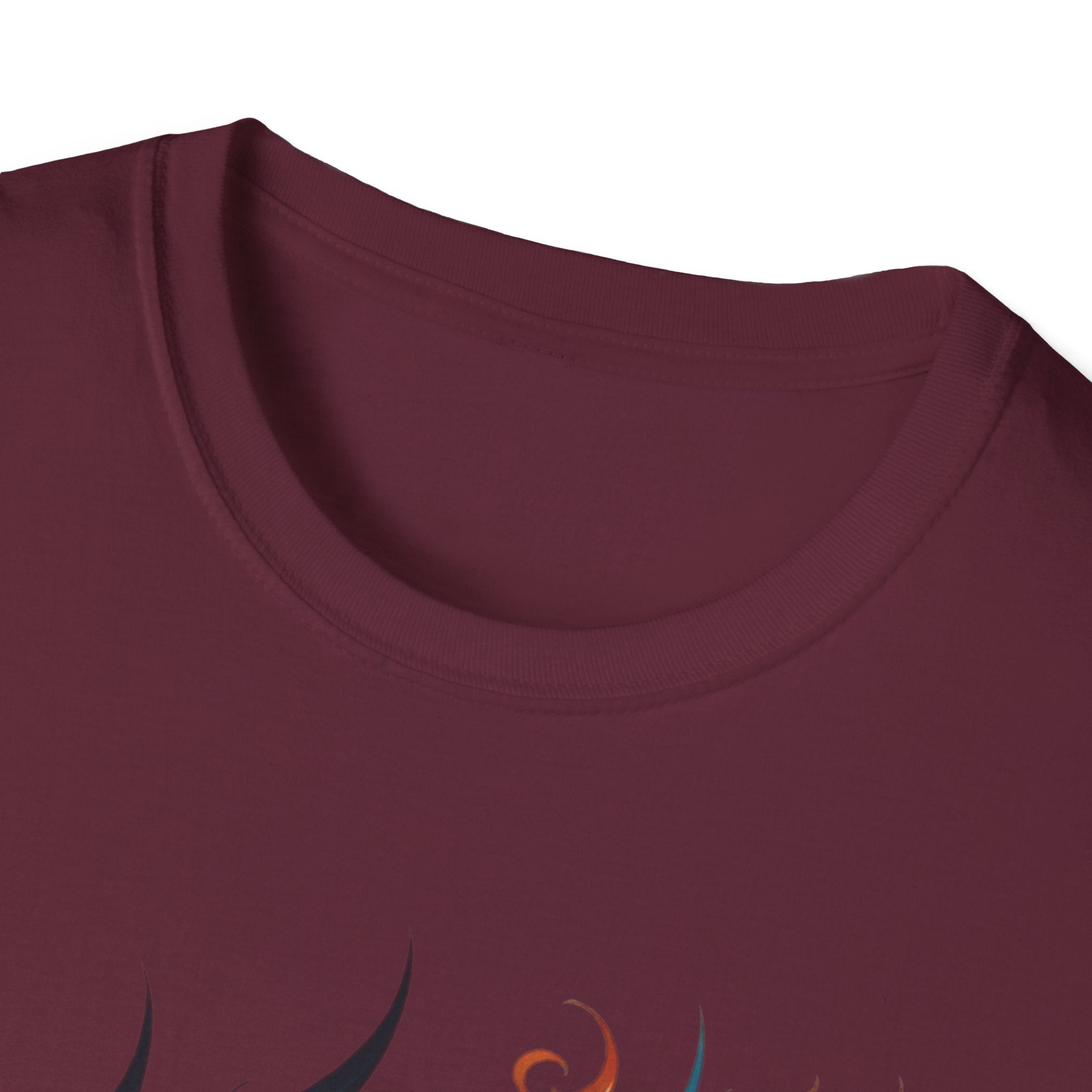Dragon T-shirt Mens Graphic Tee Clothing Apparel Chinese Symbol Unisex Softstyle