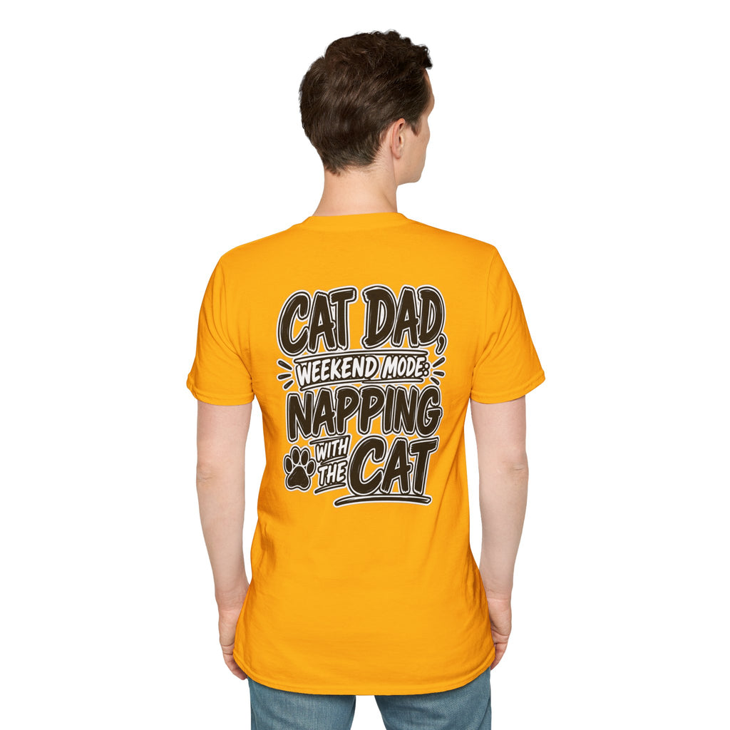 Cat Dad Shirt Pet Lover Tshirt Funny Cat Lover Graphic Tee Dark Humor Tee Unique Gift Funny Tshirt
