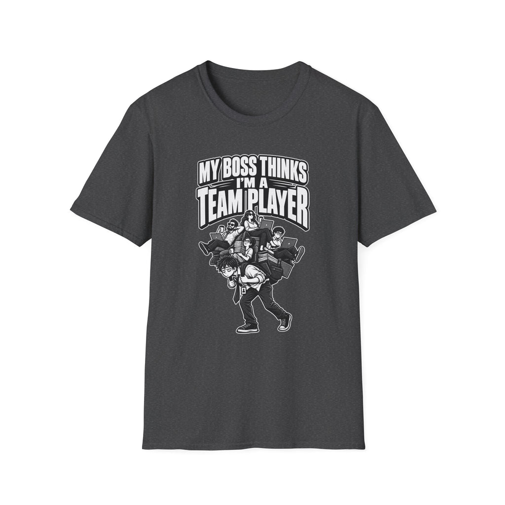 Funny Dark Humor Tshirt — Funny Office Tshirt Dark Humor Graphic Tee Unique Coworker Gift TEAM PLAYER Shirt