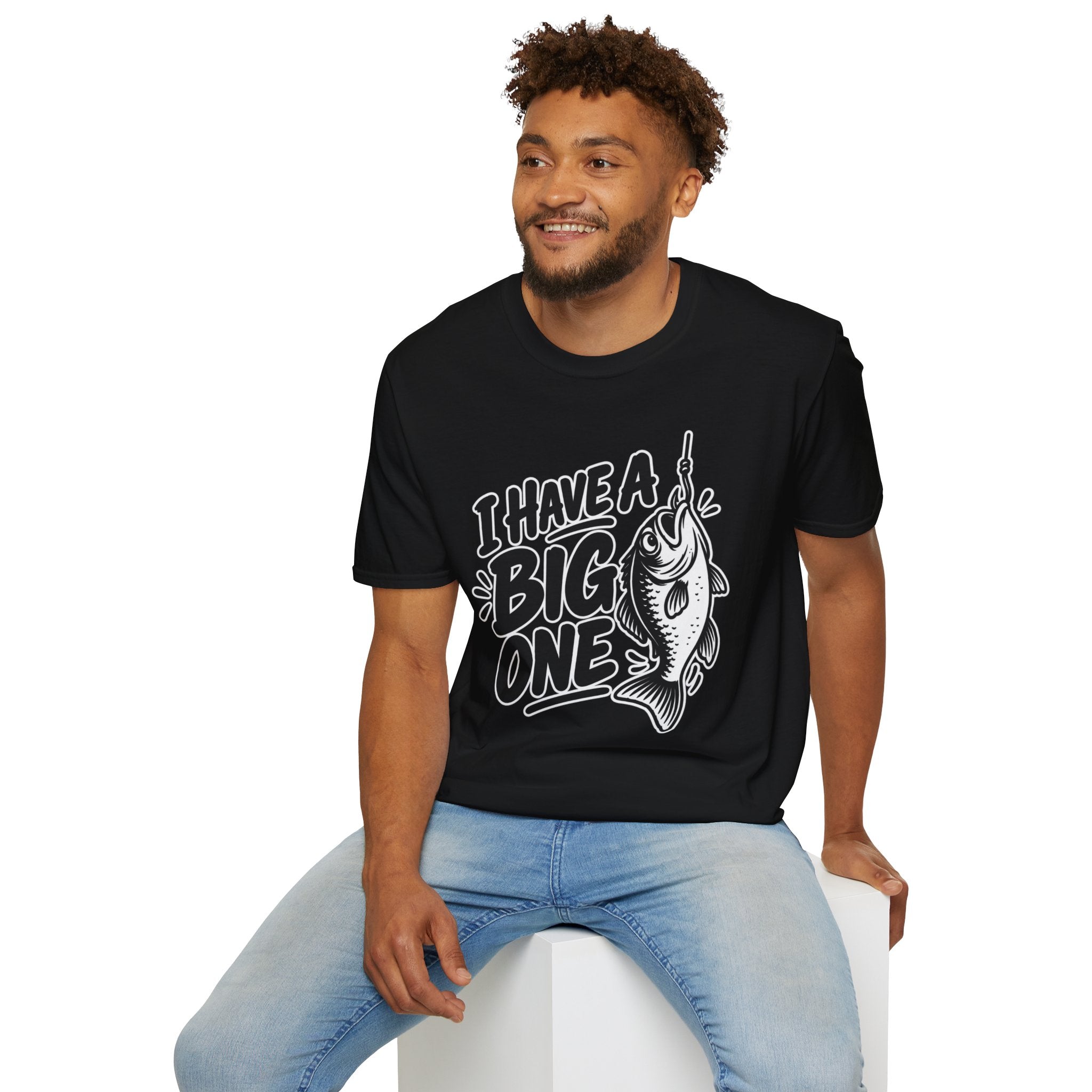 I Have a Big One funny fishing t-shirt