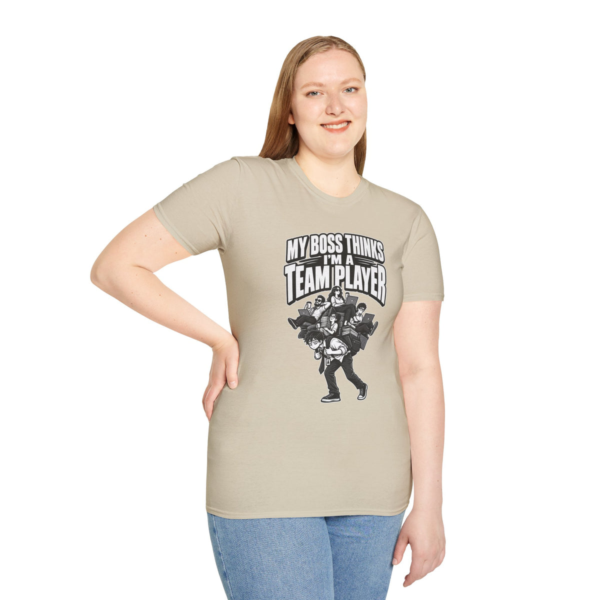 Funny Dark Humor Tshirt — Funny Office Tshirt Dark Humor Graphic Tee Unique Coworker Gift TEAM PLAYER Shirt