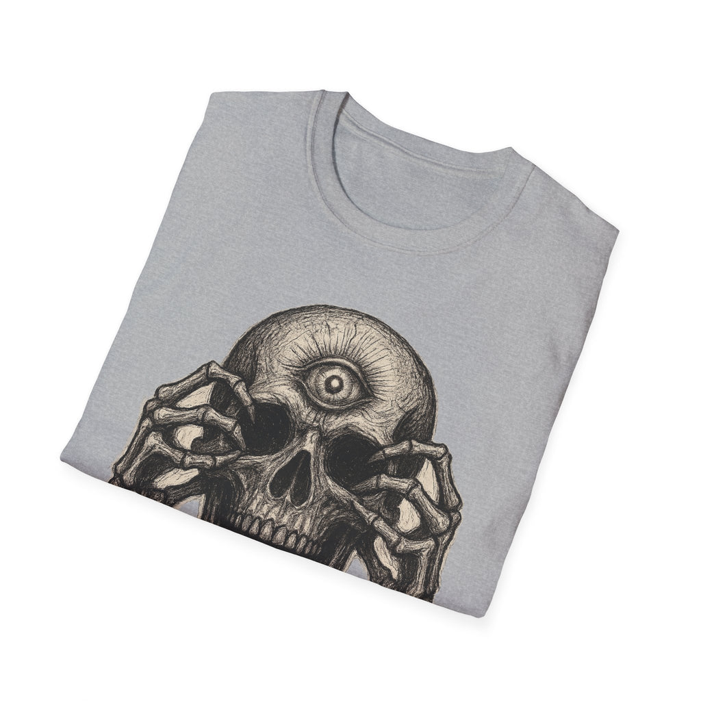 Mens Skull T-shirt Graphic Tees Skeleton Apparel Clothing Skulls Accessories Best Gift