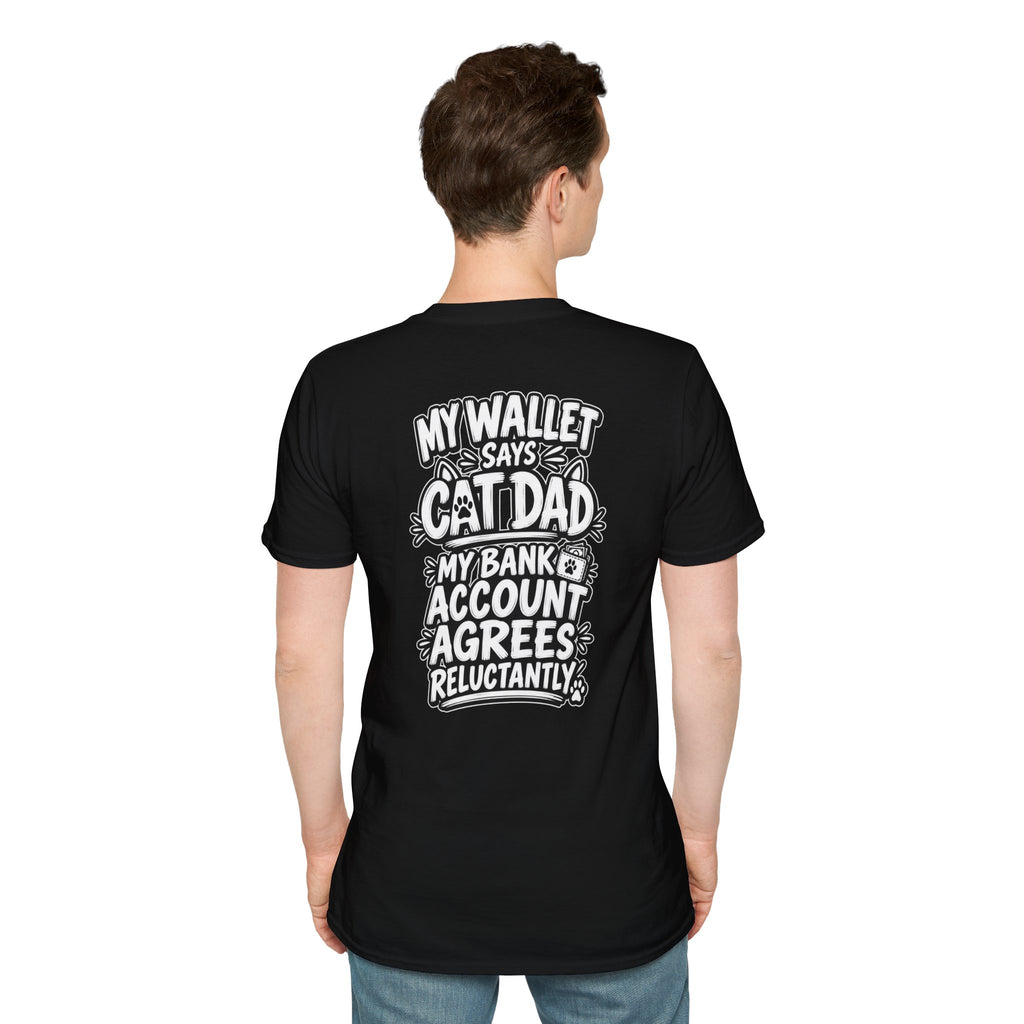 Cat Dad Shirt Pet Lover Tshirt Funny Cat Lover Graphic Tee Dark Humor Tee Unique Gift Funny Tshirt
