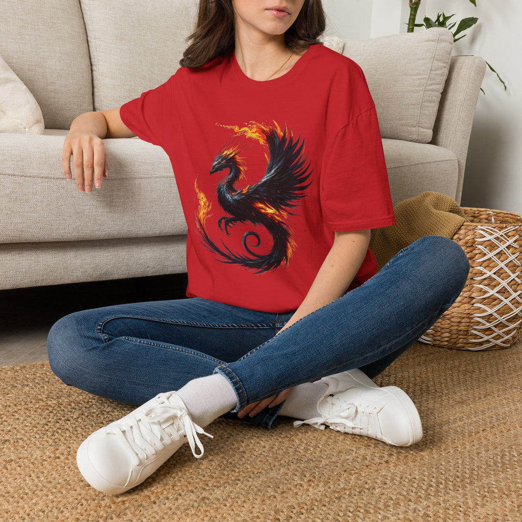 Dragon T-shirt Mens Graphic Tee Clothing Apparel Chinese Symbol Unisex Softstyle Unique Tshirt Best Gift