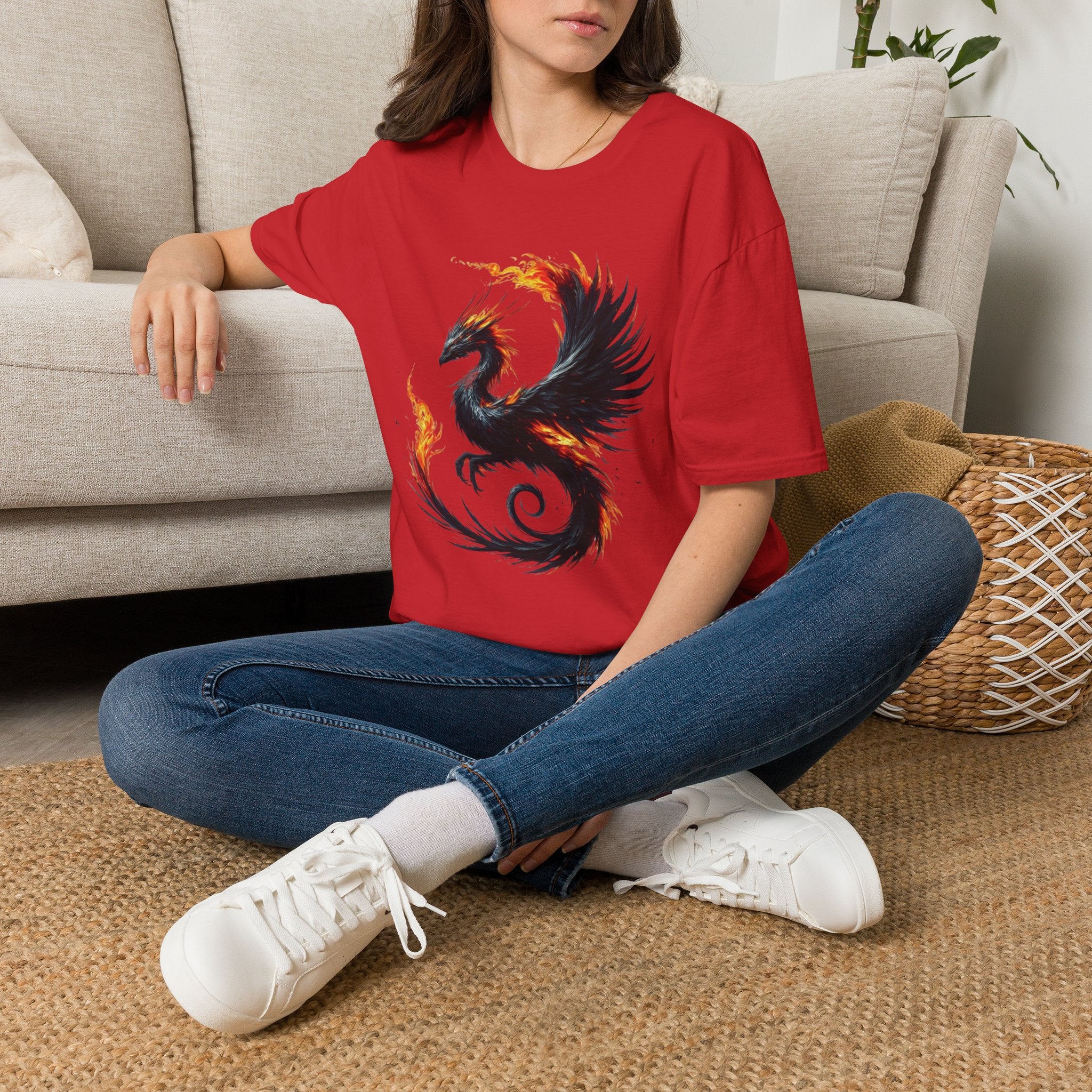 Dragon T-shirt Mens Graphic Tee Clothing Apparel Chinese Symbol Unisex Softstyle Unique Tshirt Best Gift