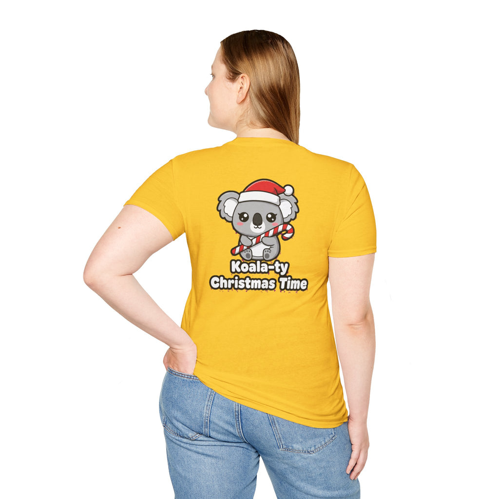 Cute Christmas Shirt Koalaty Christmas Time Funny Animal Unisex Softstyle Tee Christmas Gift