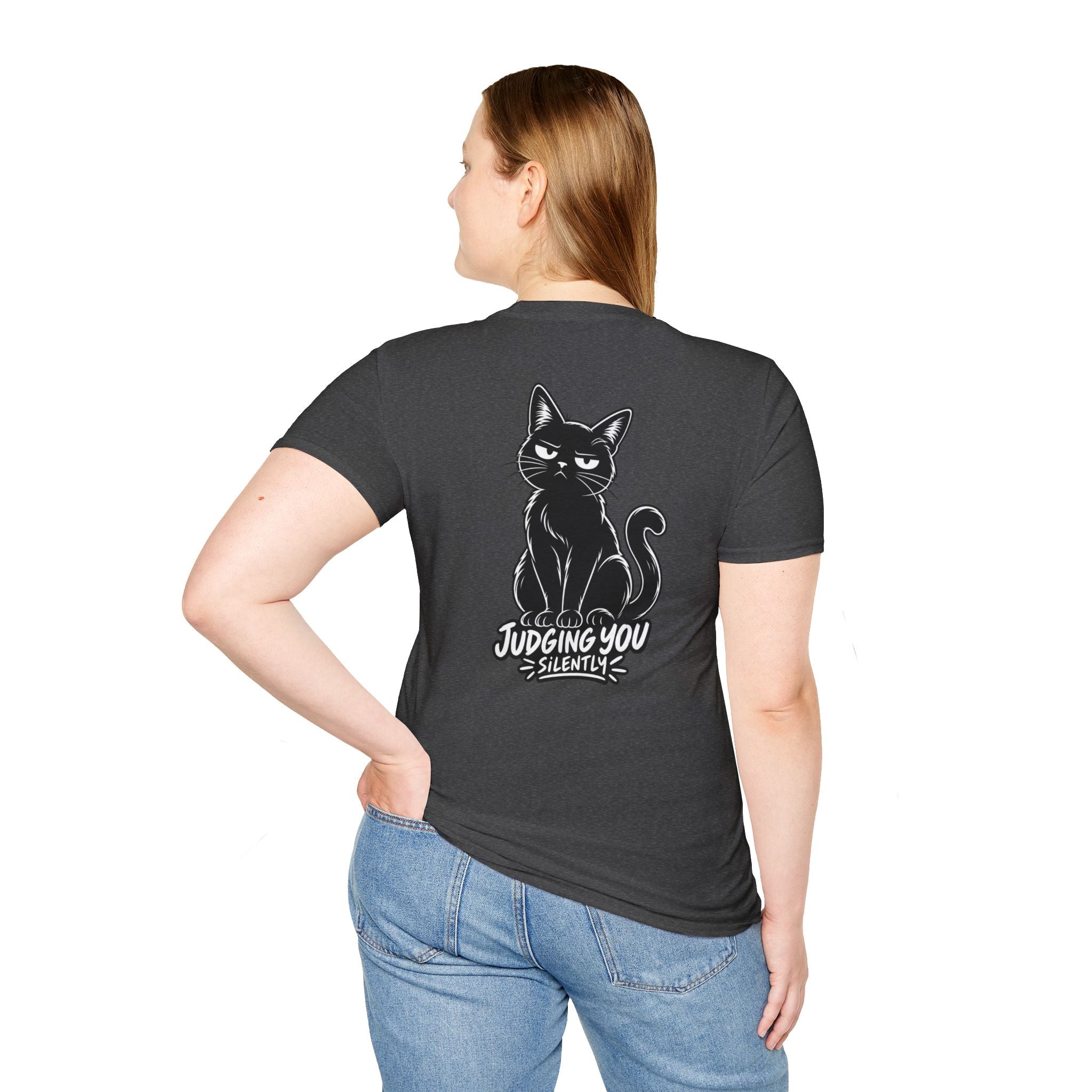 Black Cat Shirt Dark Humor Tee Cat Mom Tshirt Unique Gift Black Cat T shirt