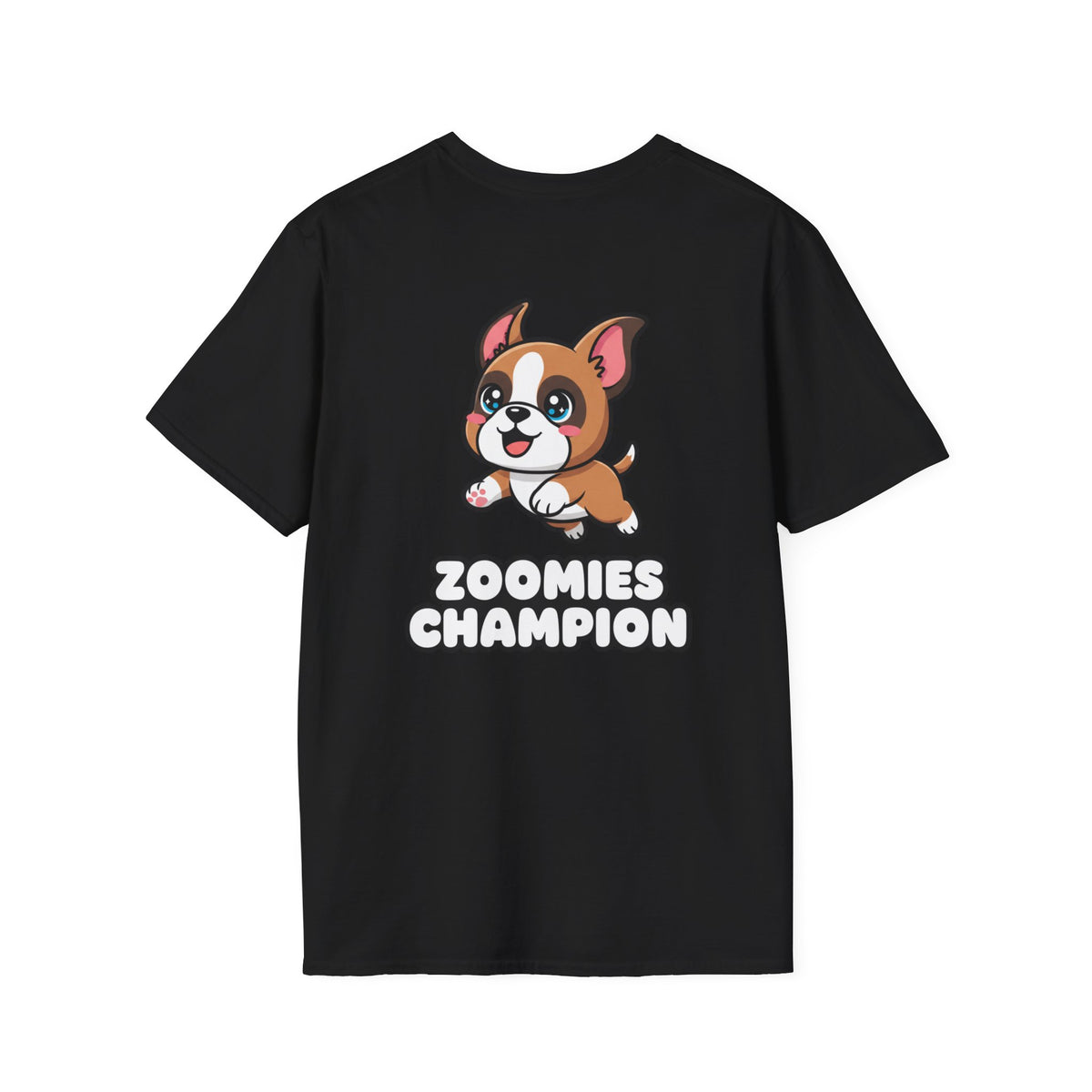 Cute Boxer Shirt Zoomies Champion Funny Dog Lover Unisex Softstyle Tee Gift