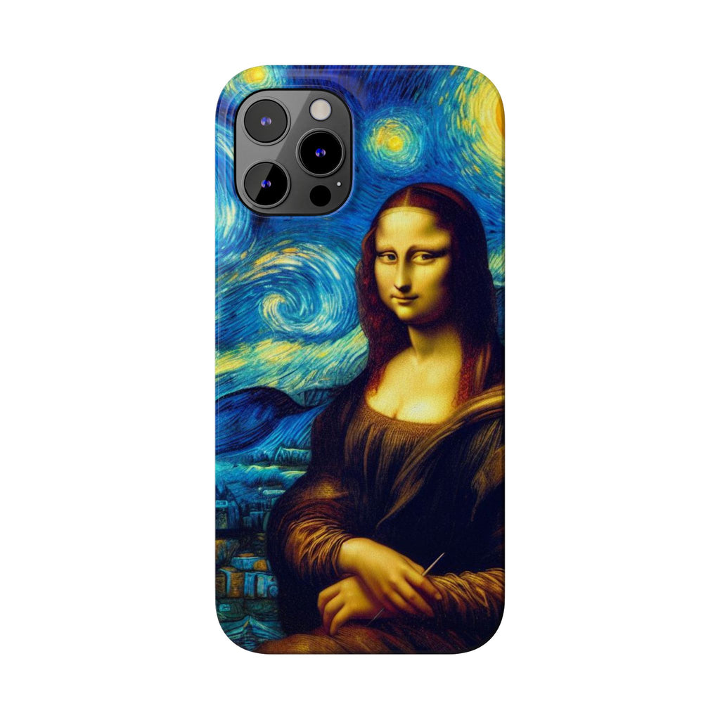 Funny Mona Lisa Phone Cases Van Gogh Starry Night Case Unique Gift iPhone 17 New