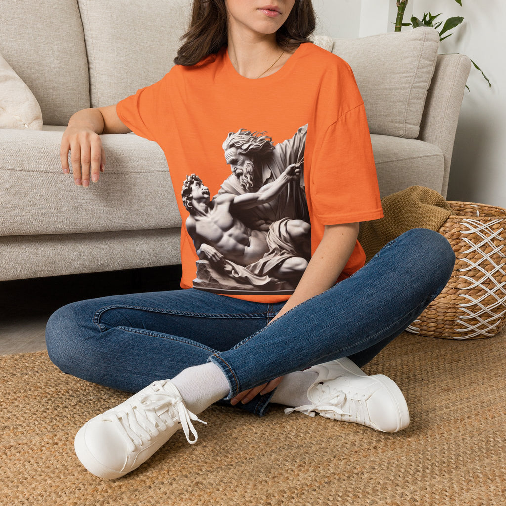 Funny Albert Einstein Unisex Softstyle T-Shirt Unique Gift Cotton T-shirt Art