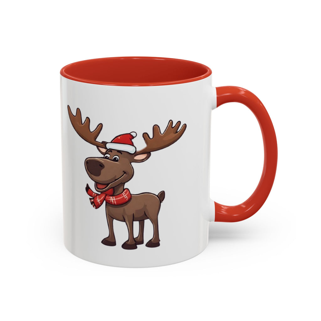 Christmas Mug Accent Funny Moose Mug Coffee Mug Cute Unique Gift Cup Travel Mug