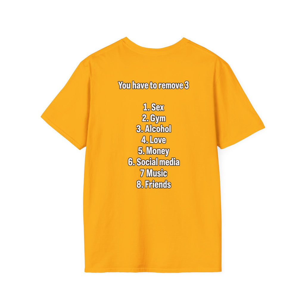 Funny Dark Humor Shirt You have to remove three Funny Office Tee Unique Gift