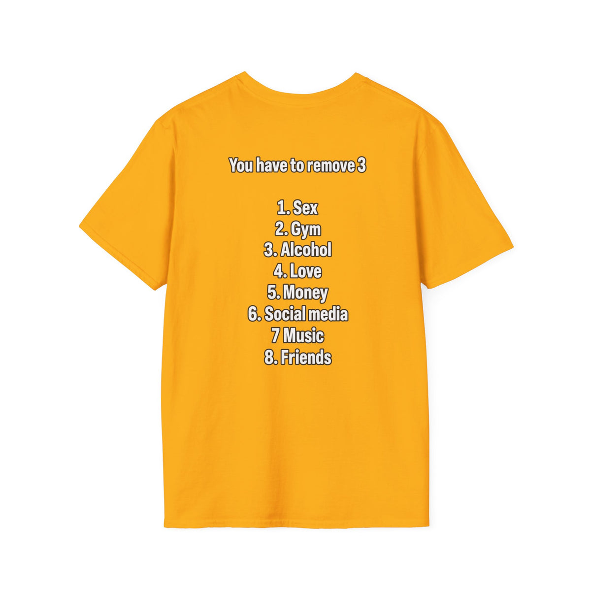 Funny Dark Humor Shirt You have to remove three Funny Office Tee Unique Gift