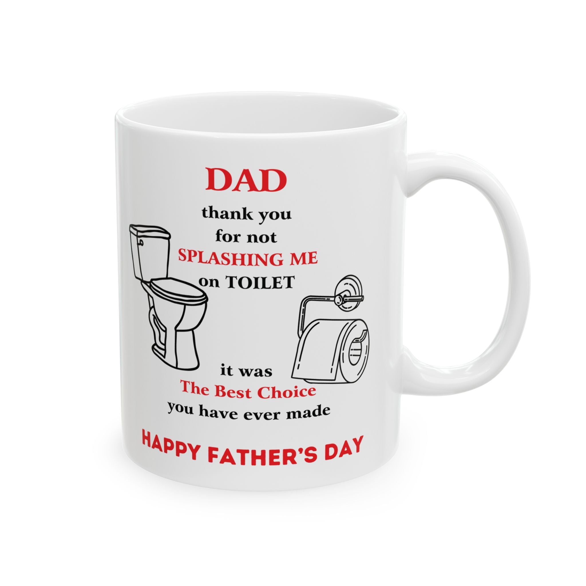 Best Dad Mug Fathers Day Mug Tea Coffee Cup Funny Gift Dad Jokes Birthday Love 11oz