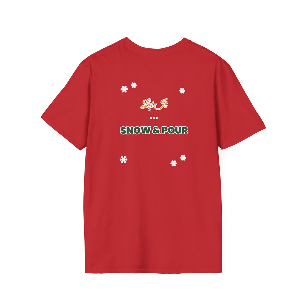 On The List No Regrets Funny Christmas Shirt Adult Humor Unisex Softstyle Tee Gift