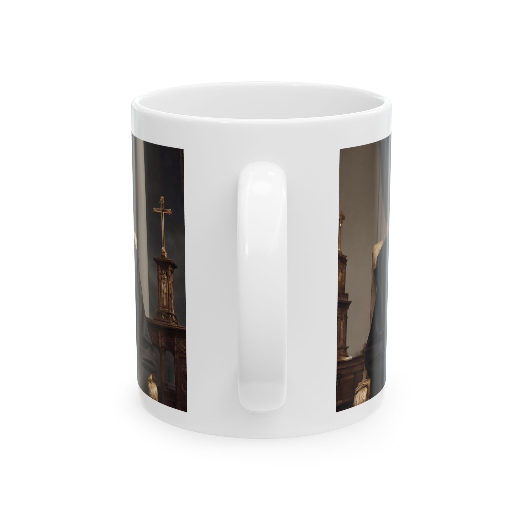 Trump the Pope Mug Ceramic Coffee Cup Christmas Mug Gift Funny Republican 2026