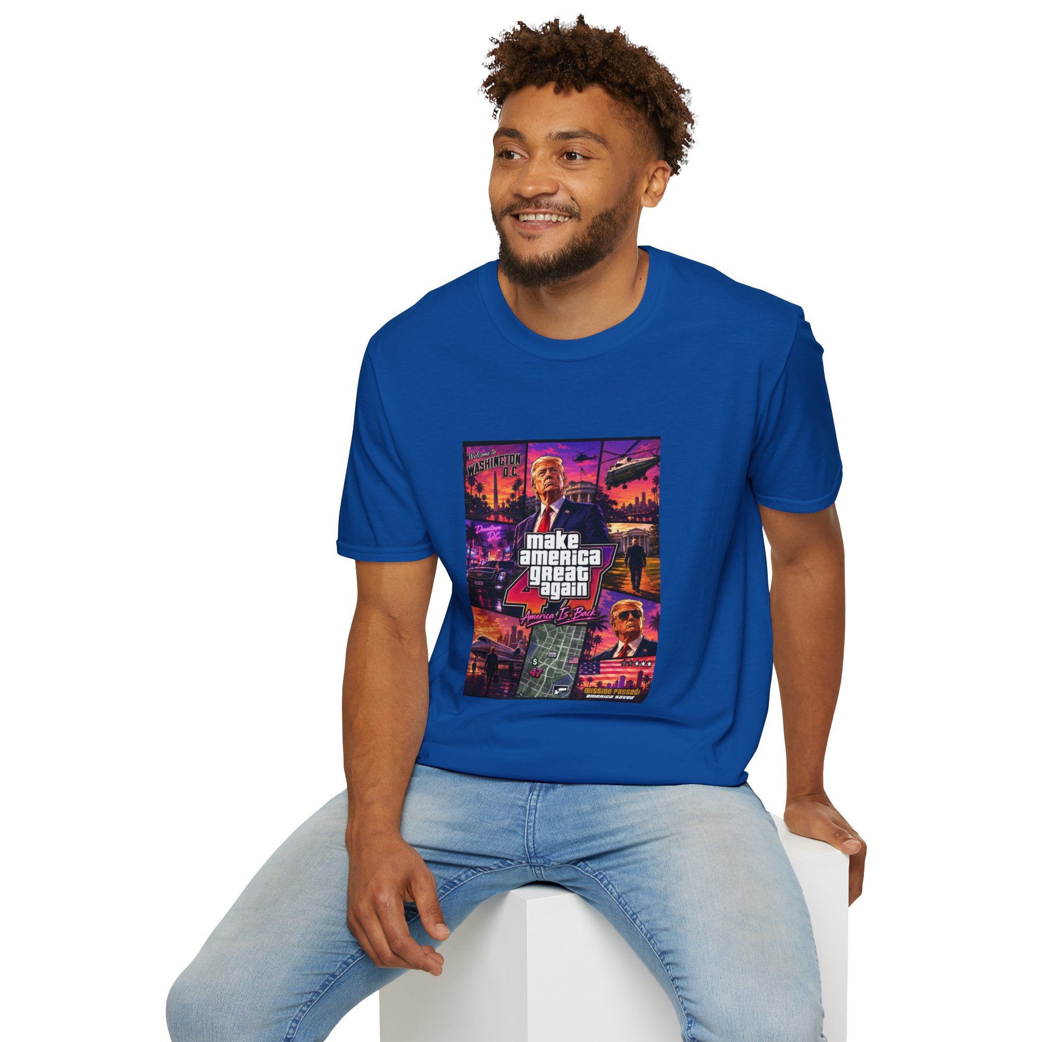 Funny Trump Make America Great Again T-Shirt Patriotic Political Trump Artwork