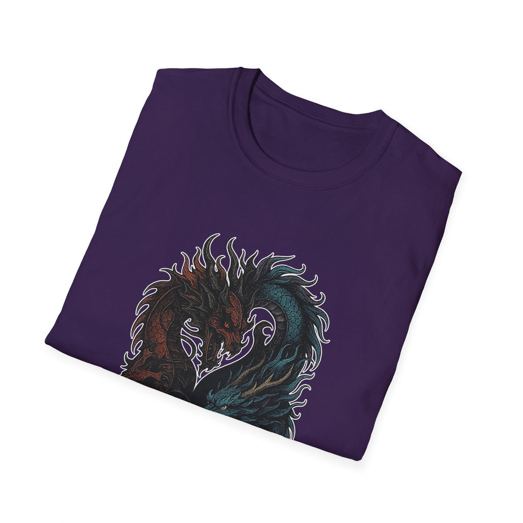 Dragon T-shirt Men Women Graphic Tee Clothing Apparel Chinese Dagon Symbol Gift