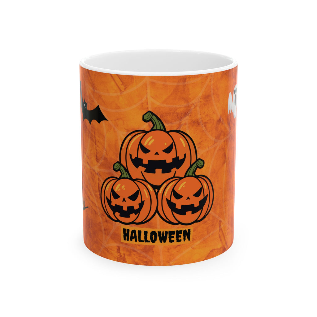 Halloween Cute Pumpkins Ghost Mug Coffee Funny Gift Happy Halloween Mug New 11oz