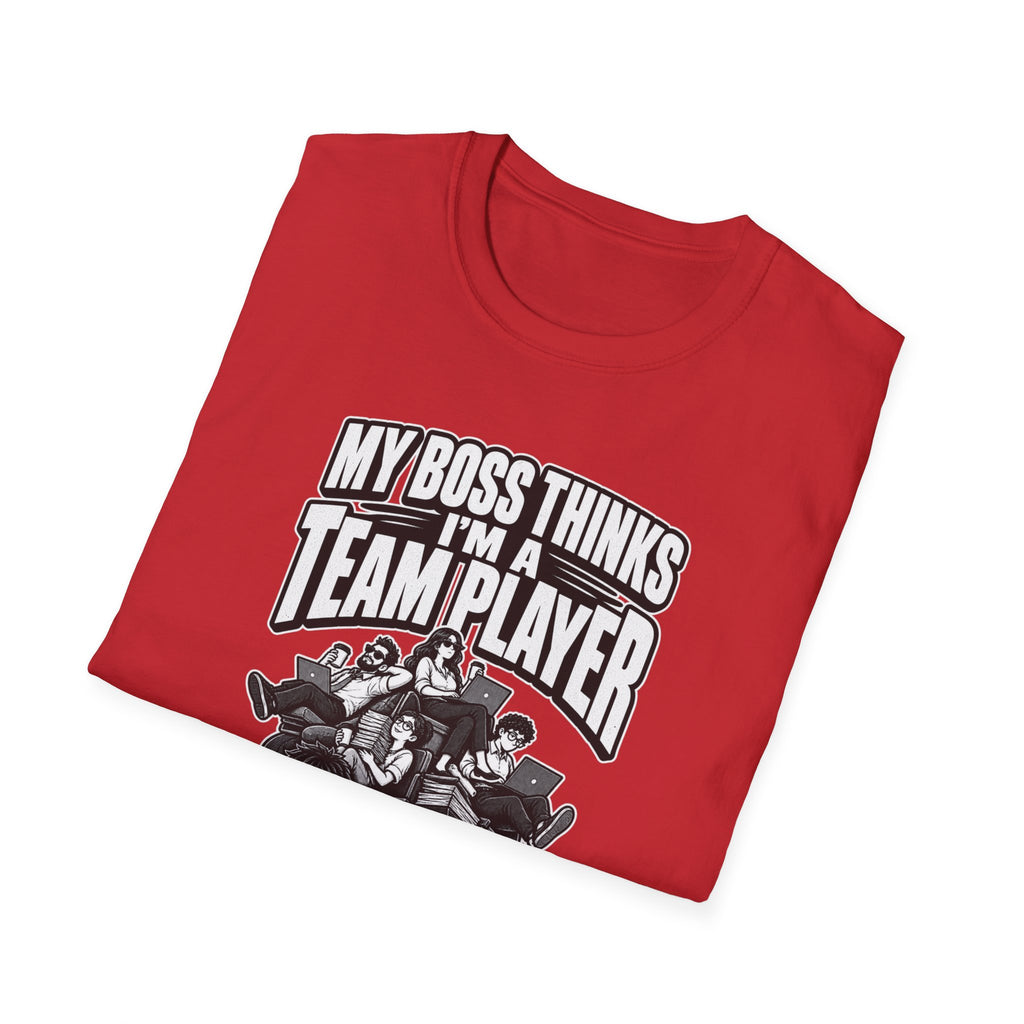 Funny Dark Humor Tshirt — Funny Office Tshirt Dark Humor Graphic Tee Unique Coworker Gift TEAM PLAYER Shirt