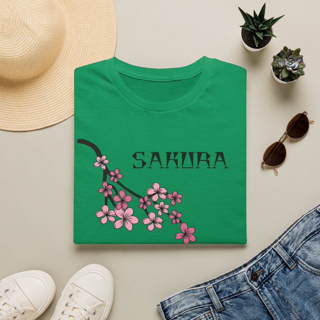 Sakura T-Shirt Japanese Art Shirt Unisex Softstyle Cherry Blossom Flower T-shirt