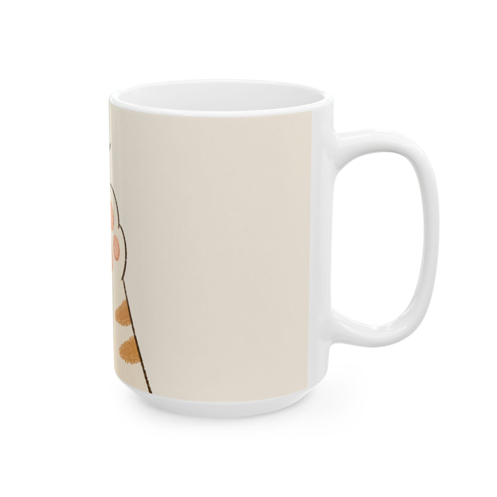 Cat Mom Coffee Mug Minimalist Line Art Cat Lover Gift Funny Ceramic Cup Tea Cup 11oz 15oz Best Gift for Mothers Animal Lovers